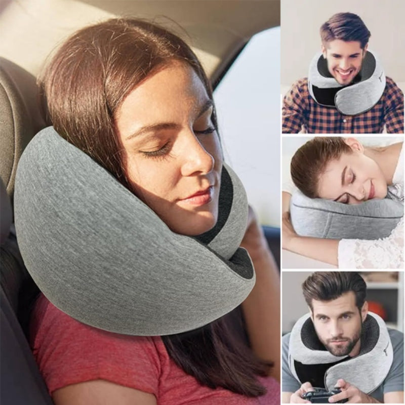 כרית צוואר לטיסה ממוצר זיכרון